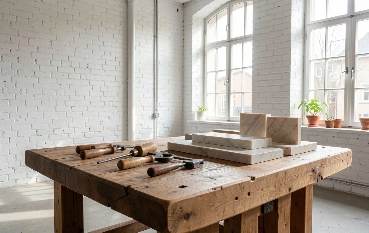 Minimalist studio
