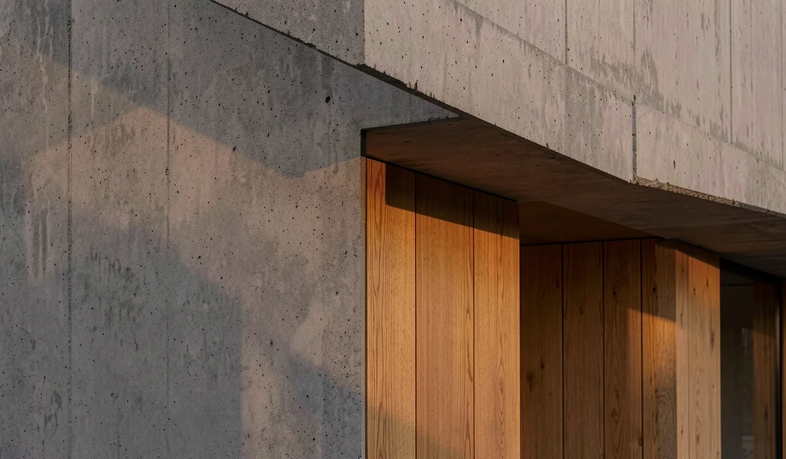 Architectural materiality and light