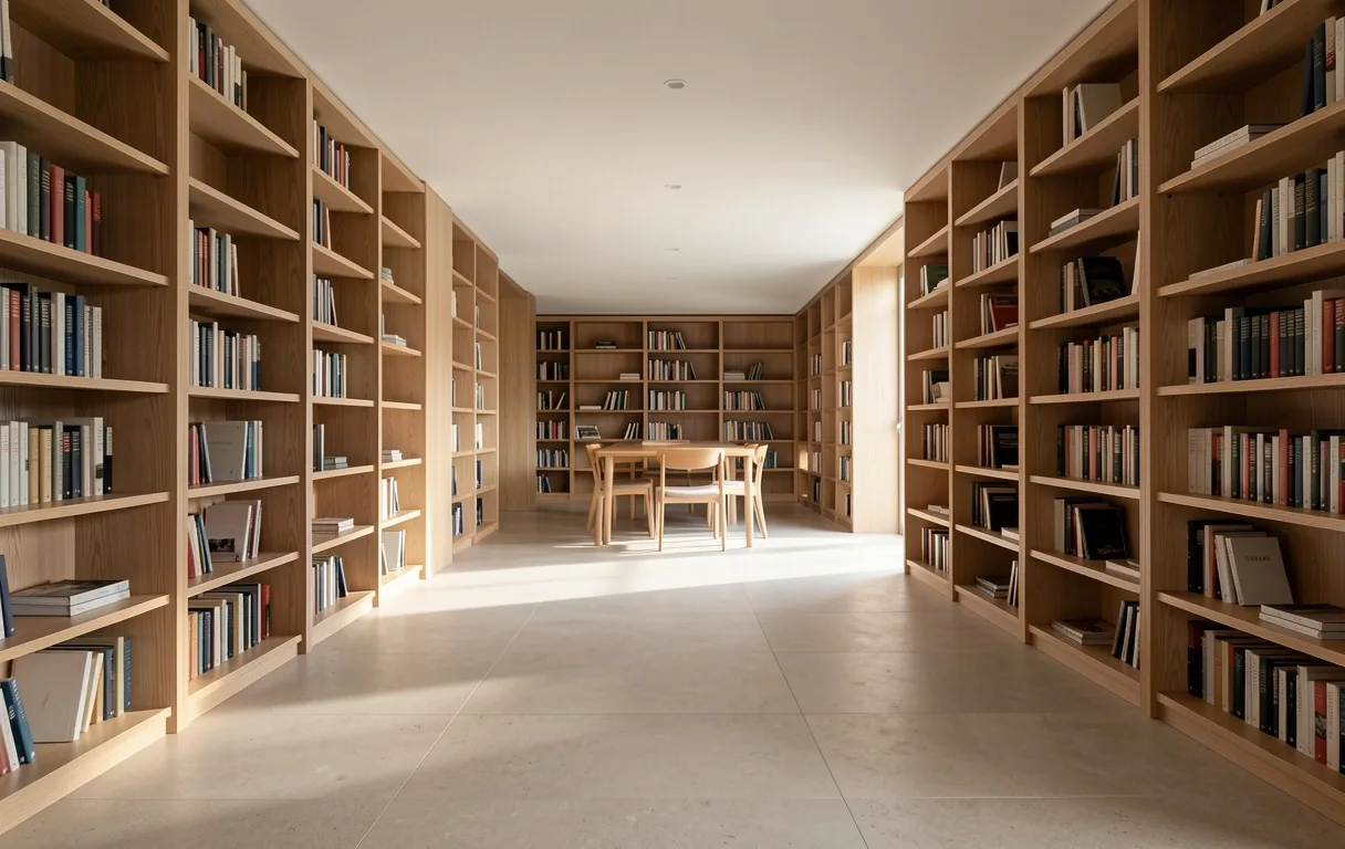 Quiet library space